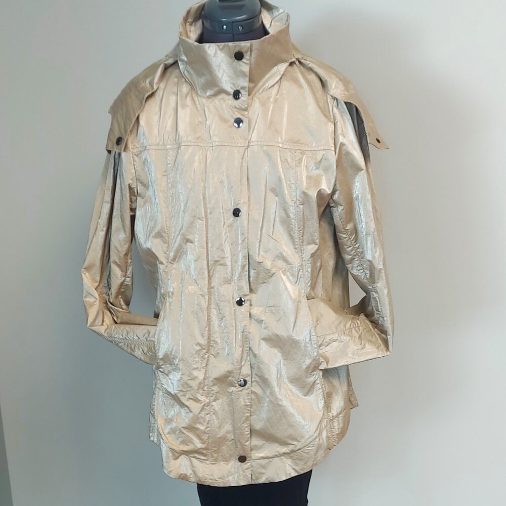 Frank Lyman Hooded Rain Jacket - Size M